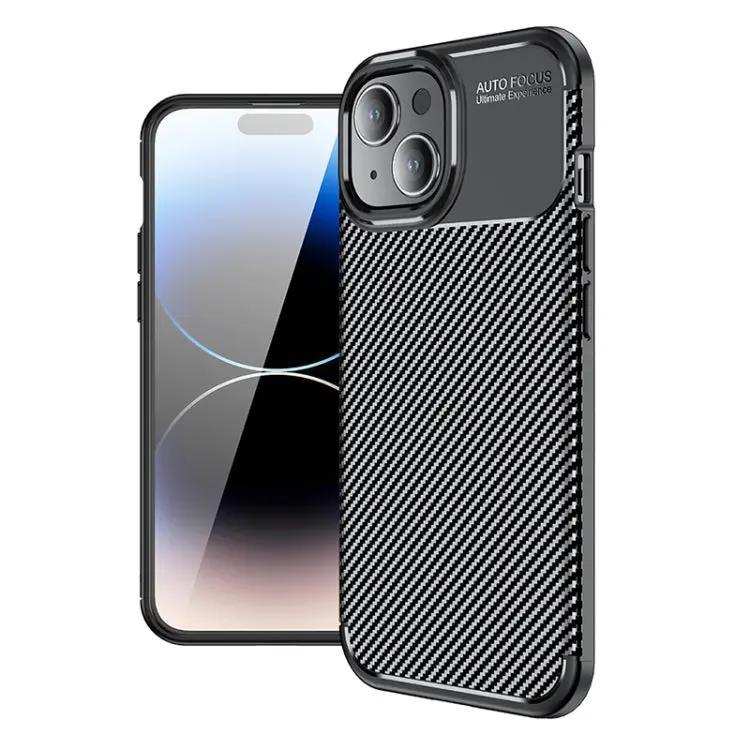 Carbon Fiber Texture Shockproof TPU Phone Case MyMobile