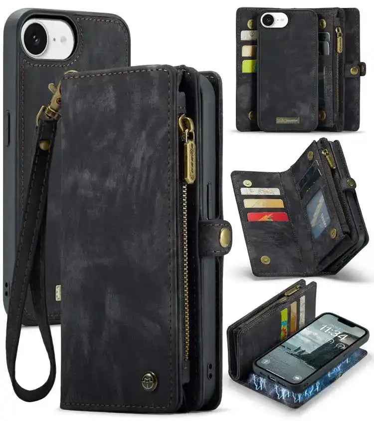 CaseMe 008 Detachable Multifunctional Leather Phone Case