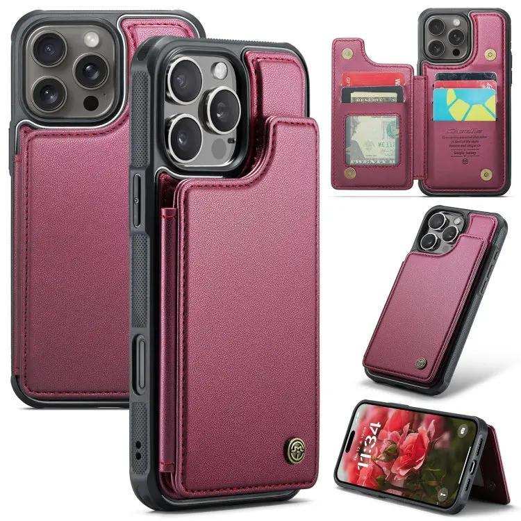 CaseMe C22 Card Slots Holder RFID Anti-theft Phone Case CaseMe
