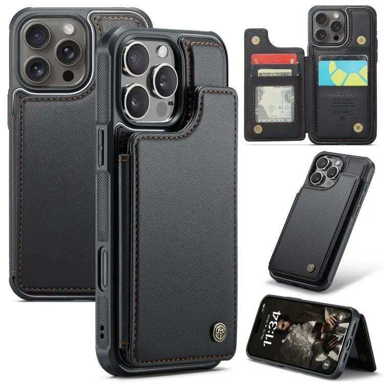 CaseMe C22 Card Slots Holder RFID Anti-theft Phone Case CaseMe