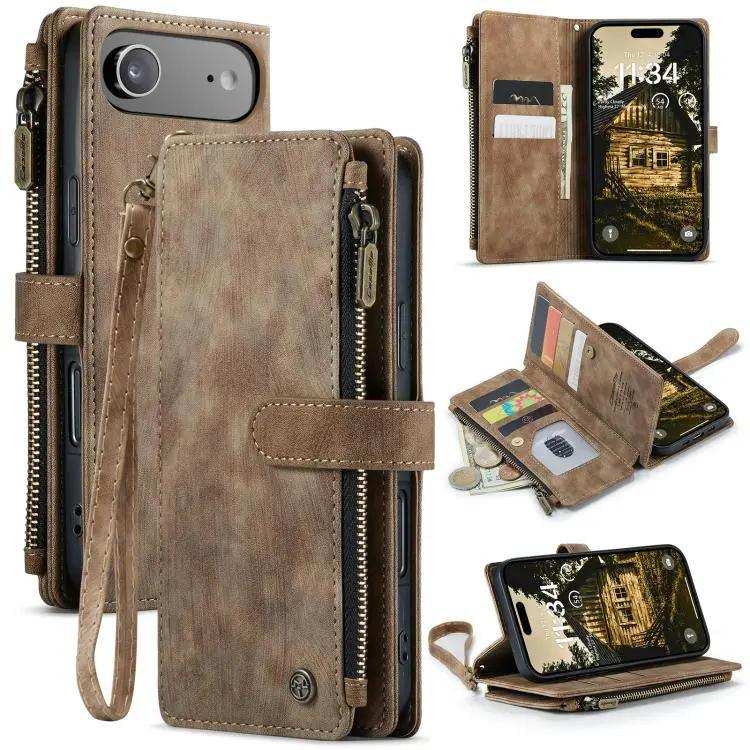 CaseMe C30 Card Slots Zipper Wallet Leather Phone Case CaseMe