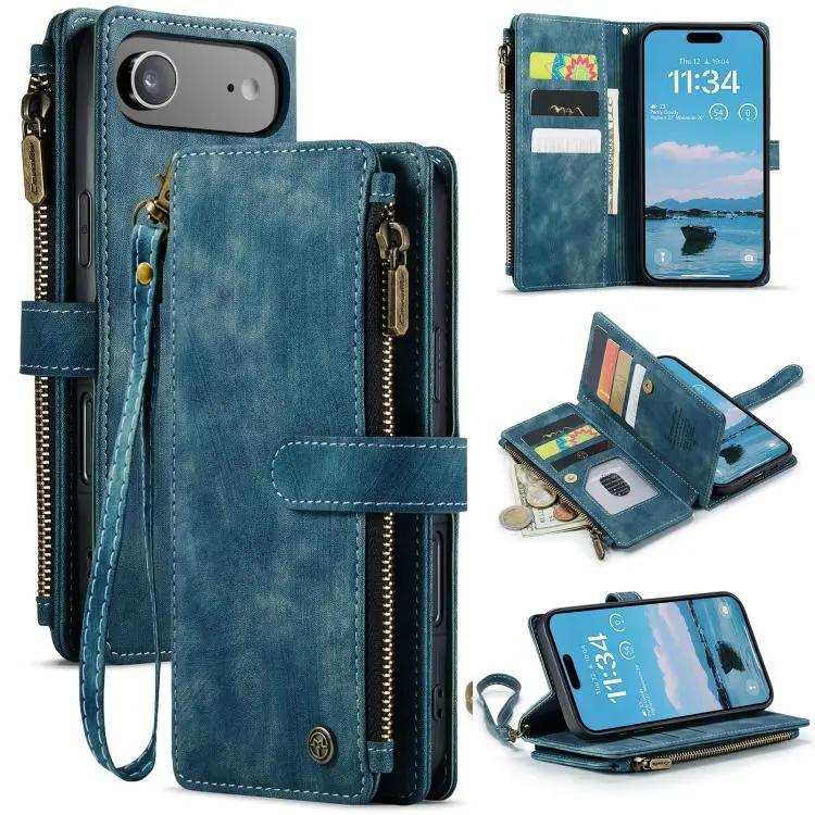 CaseMe C30 Card Slots Zipper Wallet Leather Phone Case CaseMe