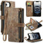 CaseMe C30 Card Slots Zipper Wallet Leather Phone Case CaseMe