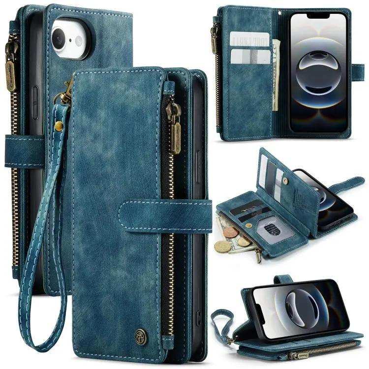 CaseMe C30 Card Slots Zipper Wallet Leather Phone Case CaseMe