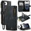 CaseMe C30 Card Slots Zipper Wallet Leather Phone Case CaseMe