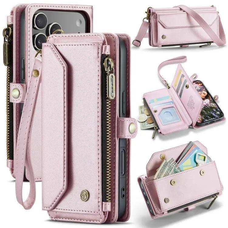 CaseMe C36 Card Slots Zipper Wallet RFID Anti-theft Leather Phone Case CaseMe