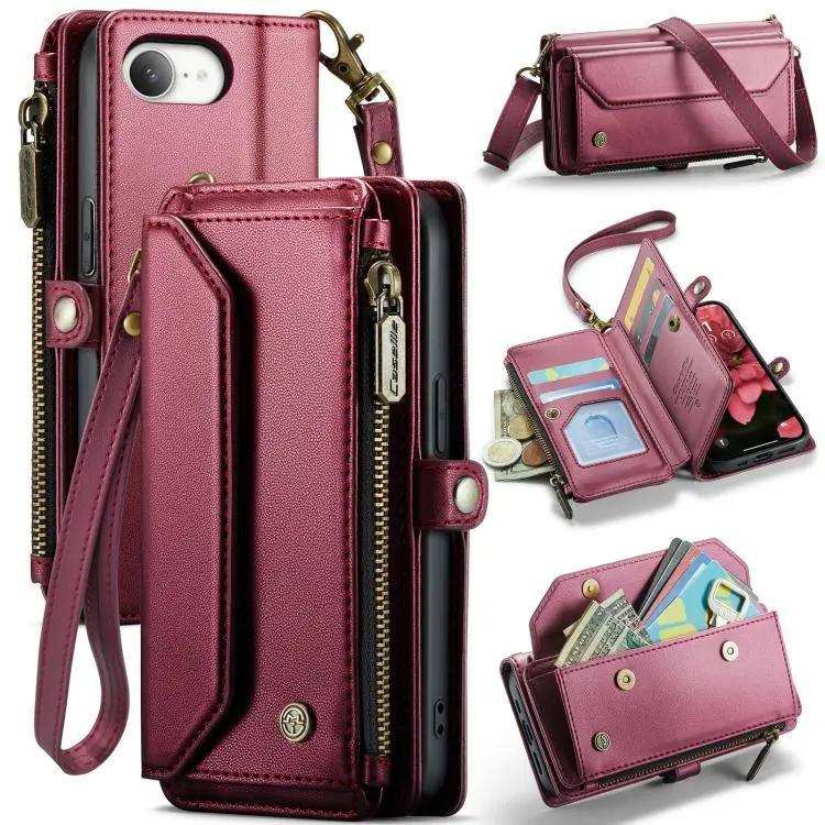 CaseMe C36 Card Slots Zipper Wallet RFID Anti-theft Leather Phone Case CaseMe
