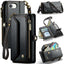 CaseMe C36 Card Slots Zipper Wallet RFID Anti-theft Leather Phone Case CaseMe
