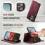 CaseMe C49 MagSafe RFID Blocking Detachable Wallet Leather Phone Case