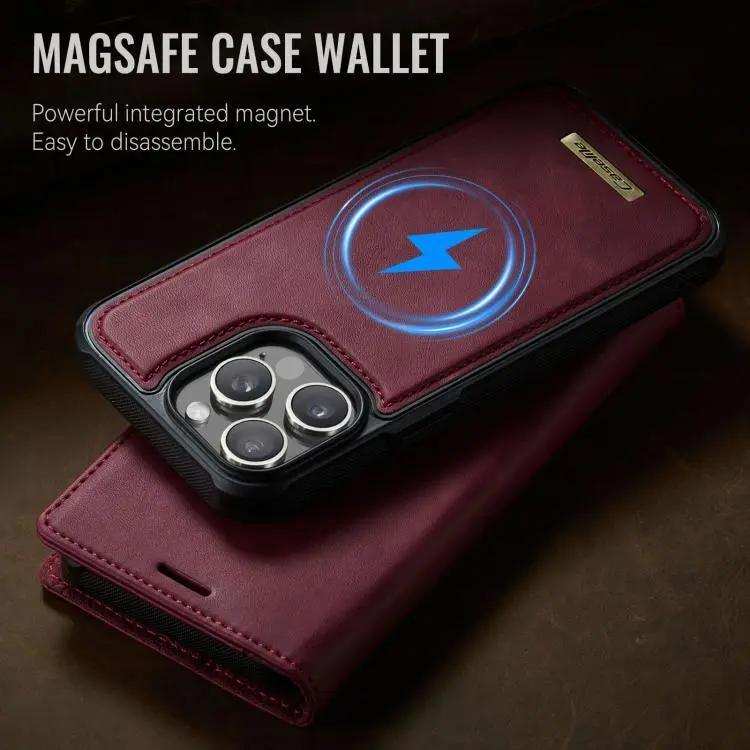 CaseMe C49 MagSafe RFID Blocking Detachable Wallet Leather Phone Case CaseMe
