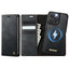 CaseMe C49 MagSafe RFID Blocking Detachable Wallet Leather Phone Case CaseMe
