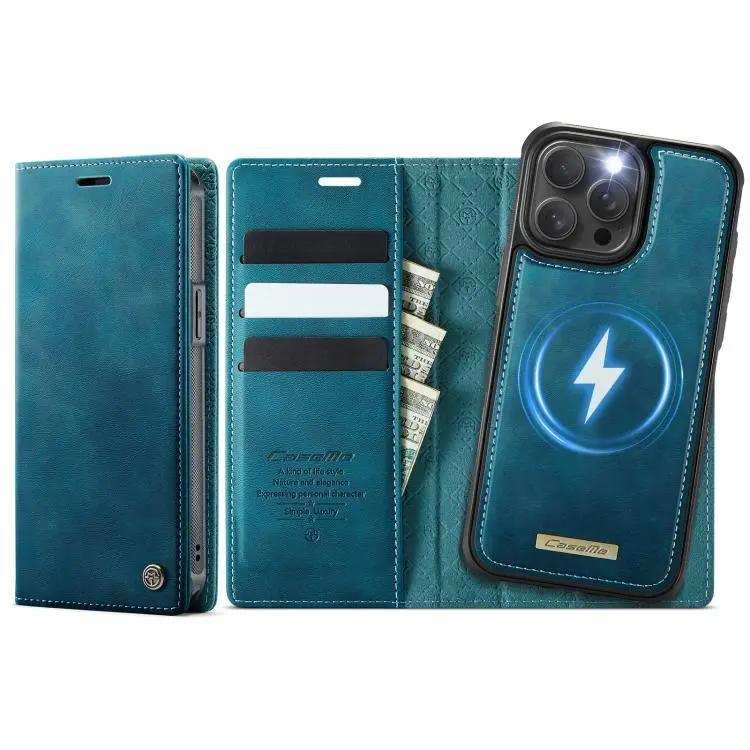 CaseMe C49 MagSafe RFID Blocking Detachable Wallet Leather Phone Case CaseMe