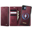 CaseMe C49 MagSafe RFID Blocking Detachable Wallet Leather Phone Case CaseMe