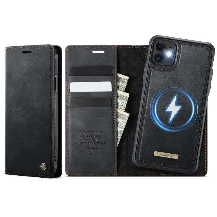 CaseMe C49 MagSafe RFID Blocking Detachable Wallet Leather Phone Case CaseMe