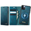 CaseMe C49 MagSafe RFID Blocking Detachable Wallet Leather Phone Case CaseMe