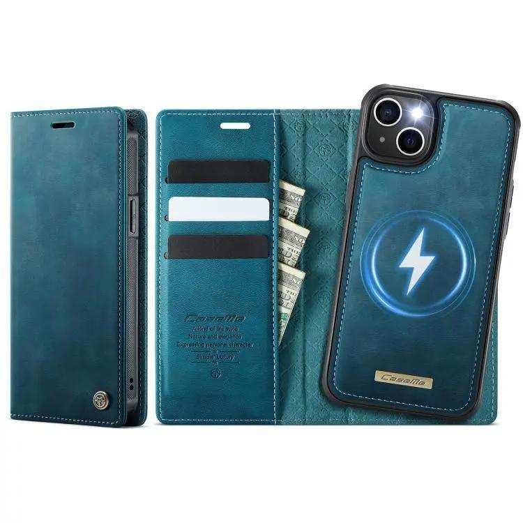 CaseMe C49 MagSafe RFID Blocking Detachable Wallet Leather Phone Case CaseMe