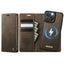 CaseMe C49 MagSafe RFID Blocking Detachable Wallet Leather Phone Case CaseMe