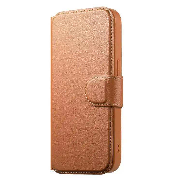 CaseNeo Finger Grip Strap MagSafe Leather Phone Case CaseNeo