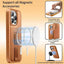 CaseNeo Finger Grip Strap MagSafe Leather Phone Case