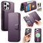CaseNeo Finger Grip Strap MagSafe Leather Phone Case CaseNeo