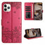 Cat Embossing Pattern Leather Phone Case with Lanyard MyMobile