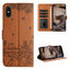Cat Embossing Pattern Leather Phone Case with Lanyard MyMobile