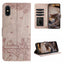 Cat Embossing Pattern Leather Phone Case with Lanyard MyMobile