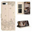 Cat Embossing Pattern Leather Phone Case with Lanyard