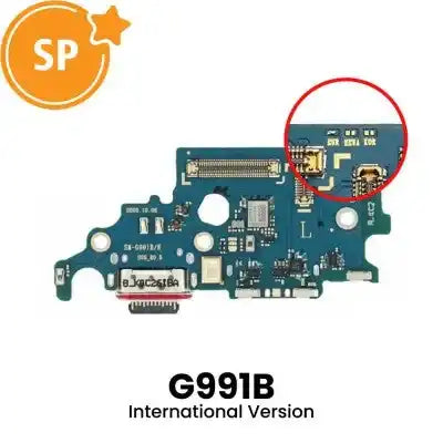Charging port repair Board for Samsung Galaxy S21 G991B (International Version) GH96-14033A (Service Pack) SP - Service Pack OEM