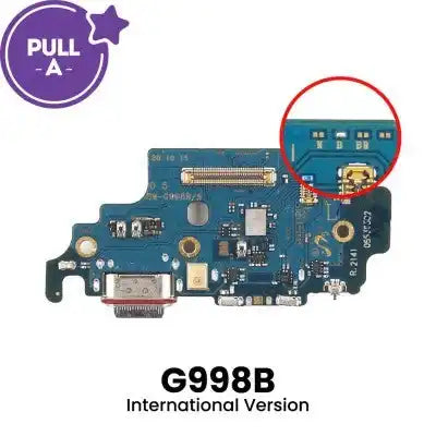 Charging port repair Board for Samsung Galaxy S21 Ultra G998B (International Version) (PULL-A) PULL-A