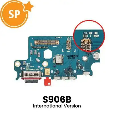 Charging port repair Board for Samsung Galaxy S22 Plus 5G S906B (International Version) GH96-14805A (Service Pack) SP - Service Pack OEM
