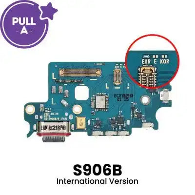 Charging port repair Board for Samsung Galaxy S22 Plus 5G S906B (International Version) (PULL-A) PULL-A