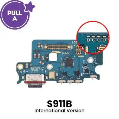 Charging port repair Board for Samsung Galaxy S23 S911B (International Version) (PULL-A) PULL-A