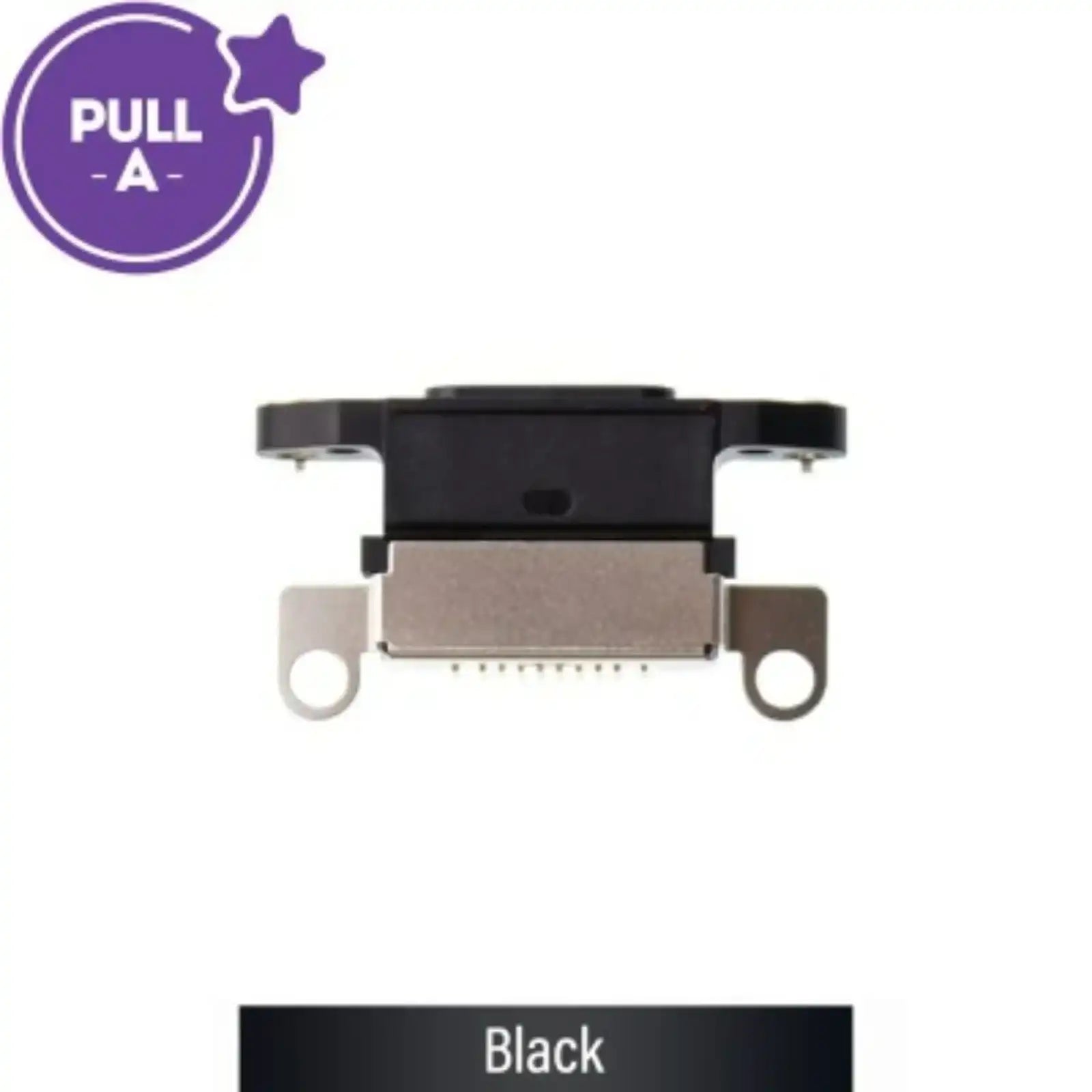 Charging port repair Connector for iPhone 12 Mini-Black (PULL-A) PULL-A