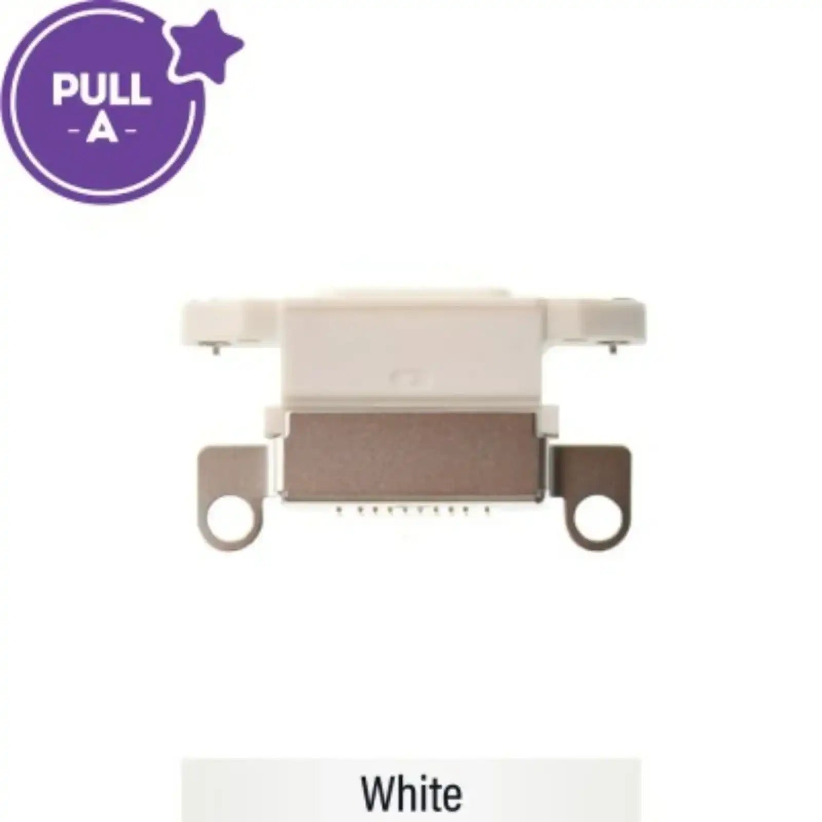 Charging port repair Connector for iPhone 12 Mini-White (PULL-A) PULL-A