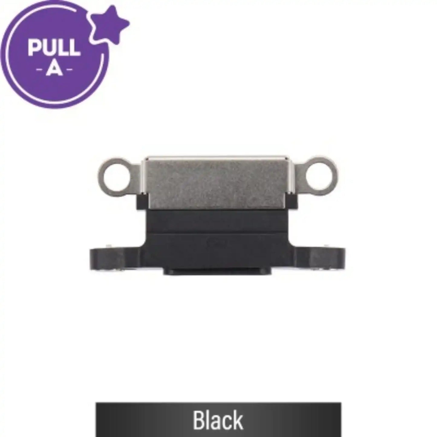 Charging port repair Connector for iPhone 13 Pro / 13 Pro Max-Black (PULL-A) PULL-A