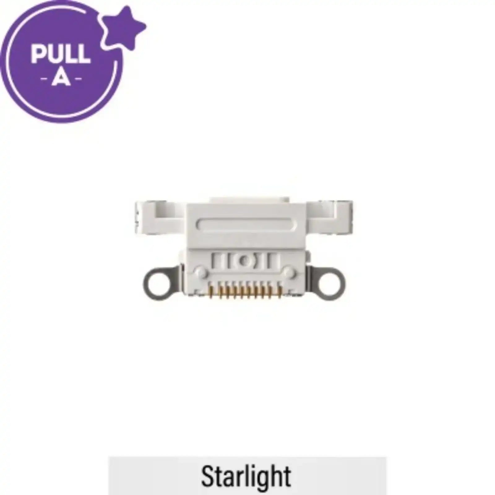 Charging port repair Connector for iPhone 14 / 14 Plus (PULL-A)-Starlight PULL-A