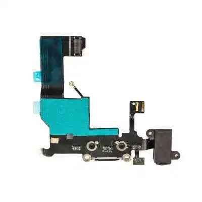 Charging port repair Flex Cable for iPhone 5 (PULL-A)-Black
