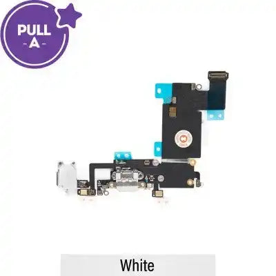 Charging port repair Flex Cable for iPhone 6S Plus (PULL-A)-White PULL-A