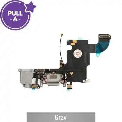 Charging port repair Flex Cable for iPhone 6S (PULL-A)-Gray