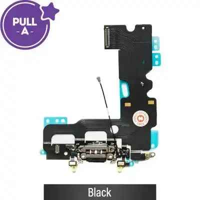 Charging port repair Flex Cable for iPhone 7 (PULL-A)-Black