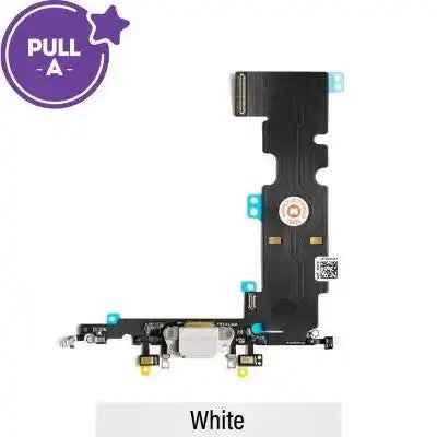 Charging port repair Flex Cable for iPhone 8 Plus (PULL-A)-White