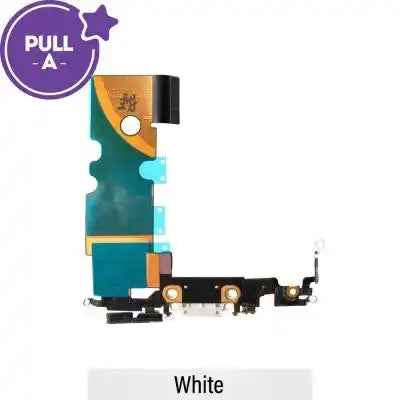 Charging port repair Flex Cable for iPhone SE (2020) (PULL-A)-White