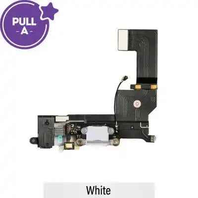 Charging port repair Flex Cable for iPhone SE (PULL-A)-White