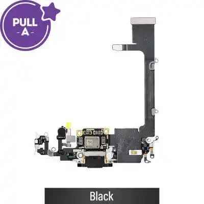Charging port repair for iPhone 11 Pro (PULL-A)-Black