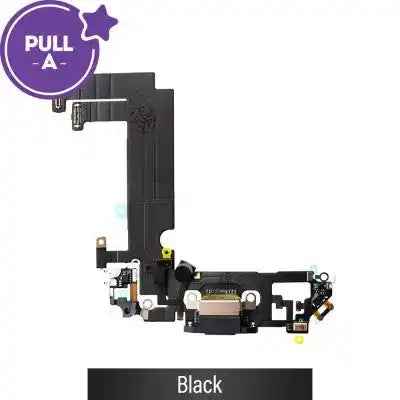 Charging port repair for iPhone 12 mini (PULL-A)-Black