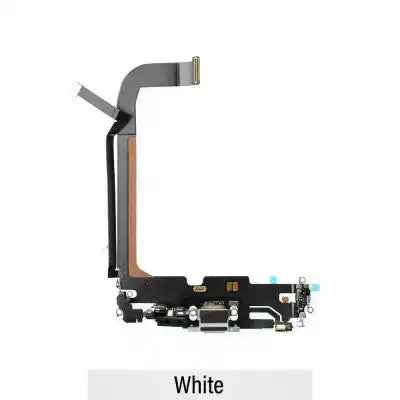 Charging port repair for iPhone 13 Pro Max (PULL-A)-White