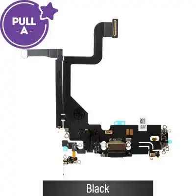 Charging port repair for iPhone 13 Pro (PULL-A)-Black