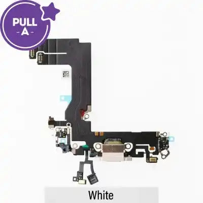 Charging port repair for iPhone 13 mini (PULL-A)-White PULL-A