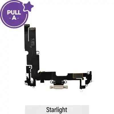 Charging port repair for iPhone 14 Plus (PULL-A)-Starlight